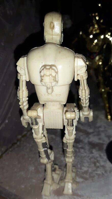 8D8 Torture Droid Figure ROTJ Kenner rear