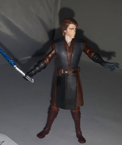 Anakin Skywalker Figure Clone Wars Collection 2011 side