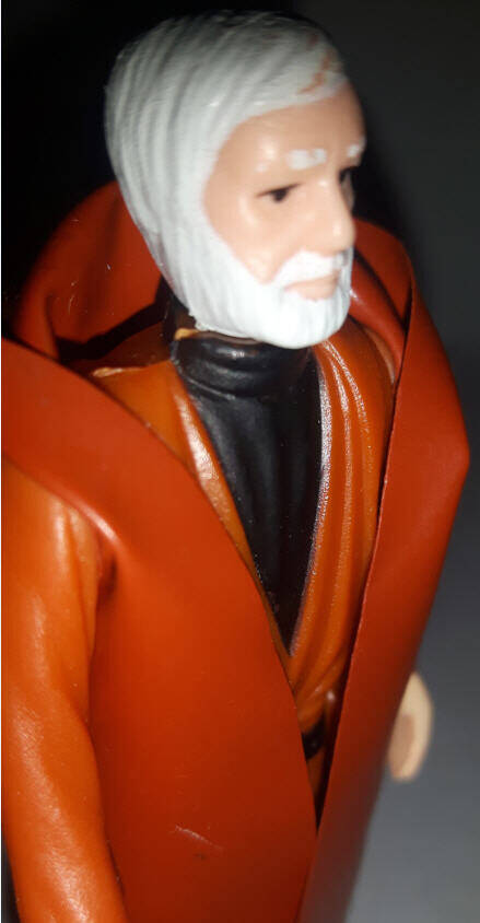 Obi_Wan Kenobi Figure Kenner closeup