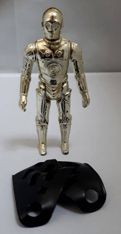 C3PO Figure with cargo net