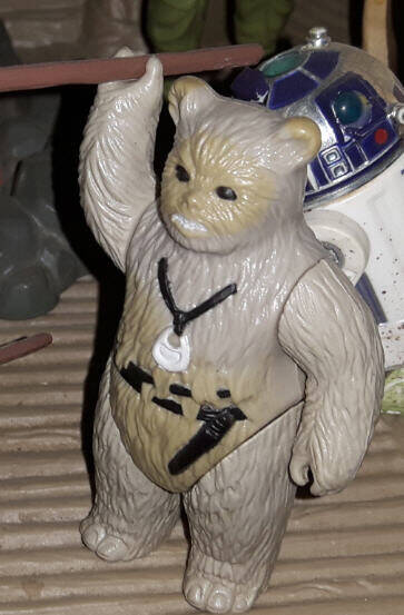 Chief Chirpa Figure Kenner discolouration