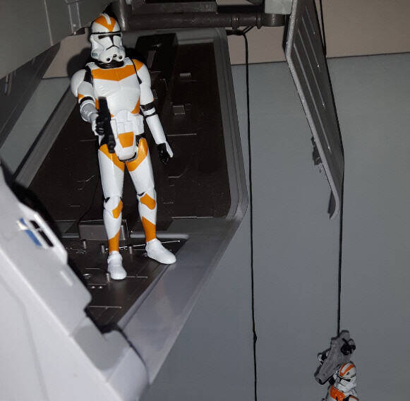Clone Trooper Mission Series Utapau with Republic dropship