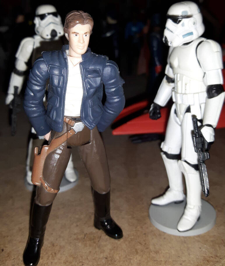 Han Solo Bespin Capture figure portrait