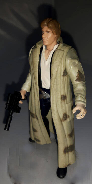Han Solo Figure (Endor Gear) Power of the Force side