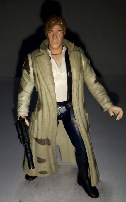 Han Solo Figure (Endor Gear) Power of the Force front