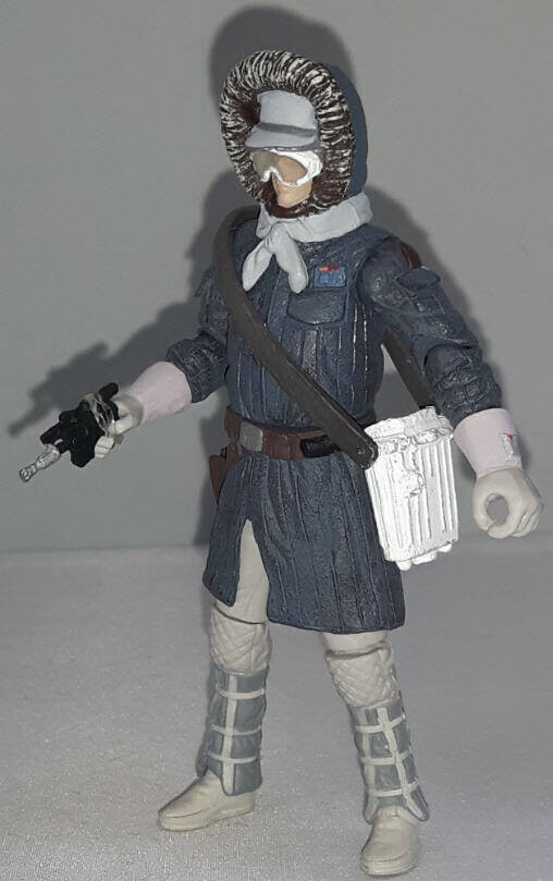 Han Solo Hoth Legacy Collection Side