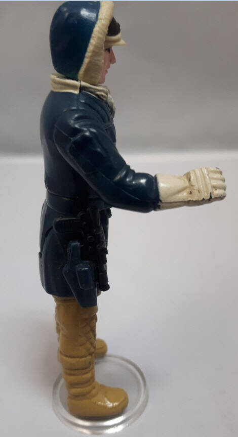 Han Solo Hoth Outfit Figure with blaster holstered