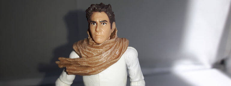 Han Solo Figure Sand Storm Legacy Collection