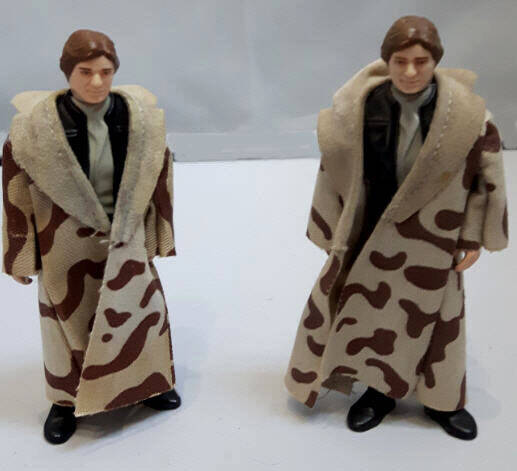 Han Solo in Trenchcoat Figure Kenner due