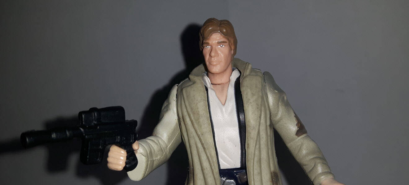 Han Solo (Endor Gear) closeup