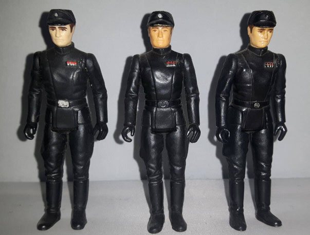 Imperial Commander Figure Kenner variants