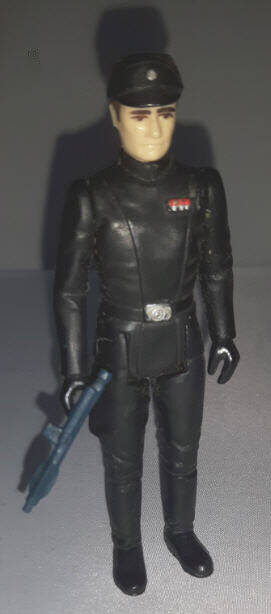 Imperial Commander Figure Kenner Vintage with blaster