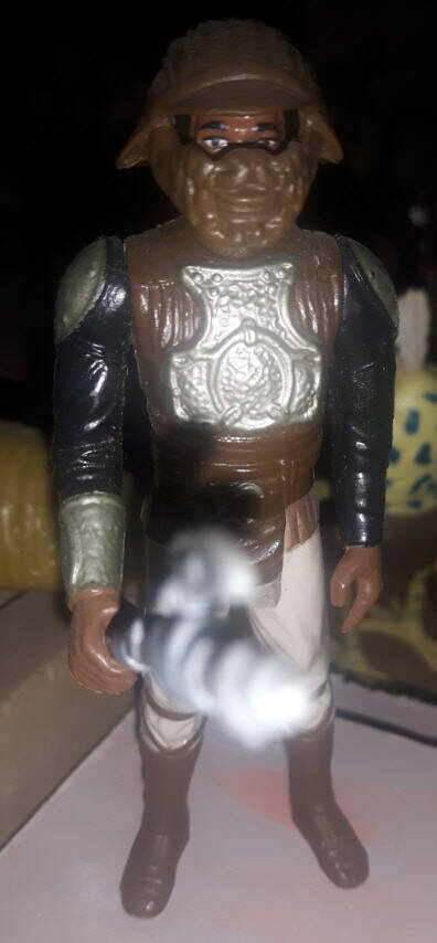 Lando Calrissian Skiff Guard Disguise Figure Kenner front