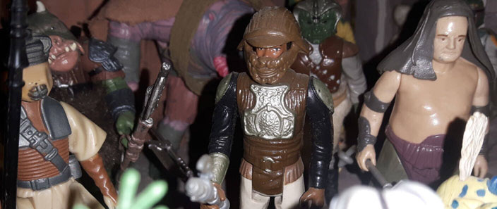Lando Calrissian Skiff Guard Disguise Figure Kenner