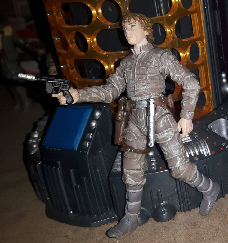 Luke Skywalker Figure Bespin Alliance side