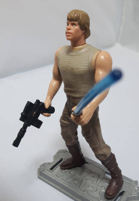 Luke Skywalker Figure Dagobah Fatigues side