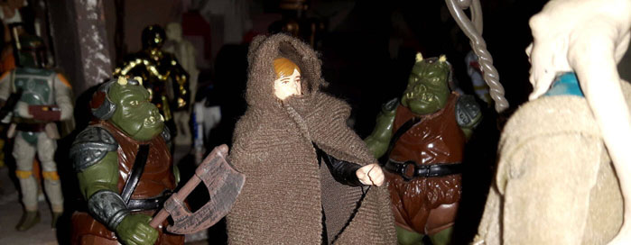 Kenner Luke Skywalker Jedi Knight Figure with Bib Fortuna