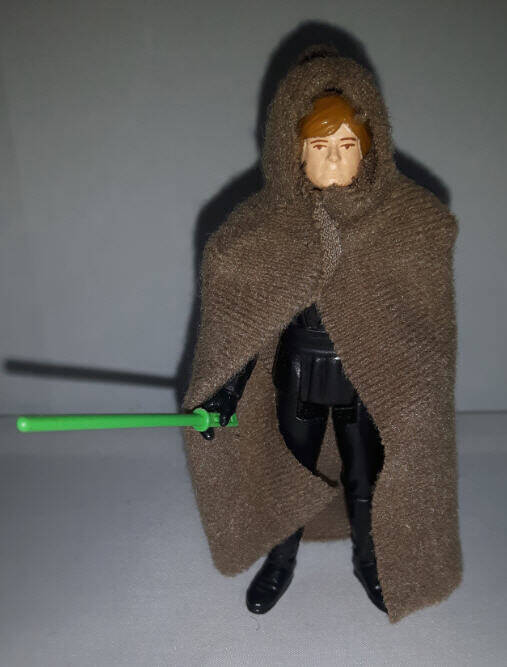 Kenner Luke Skywalker Jedi Knight Figure with green lightsaber