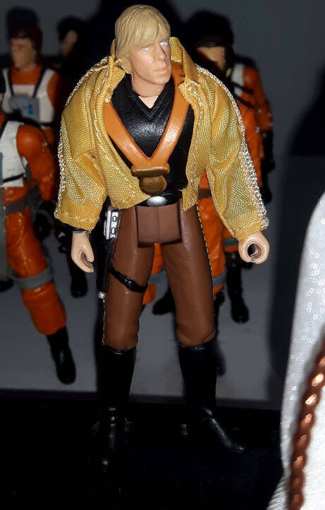 Luke Skywalker Figure (Princess Leia Collection Ceremonial) side