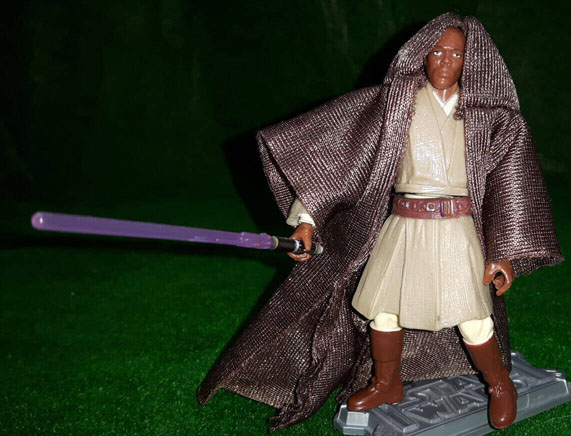 Mace Windu's Attack Battalion Mace Windu with cloak