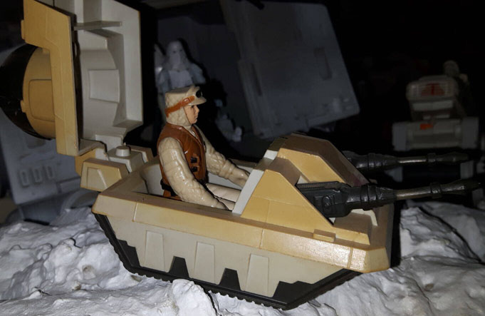 MLC-3 Kenner Vintage cockpit open side