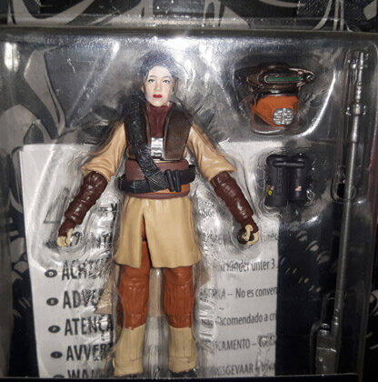 Princess Leia Boussh Disguise Black Series Portrait