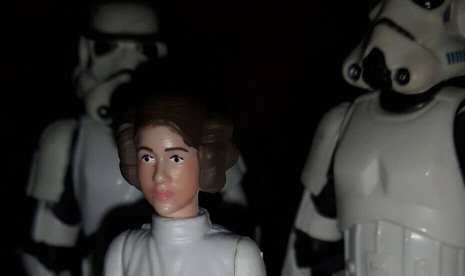 Princess Leia Organa Saga Legends closeup