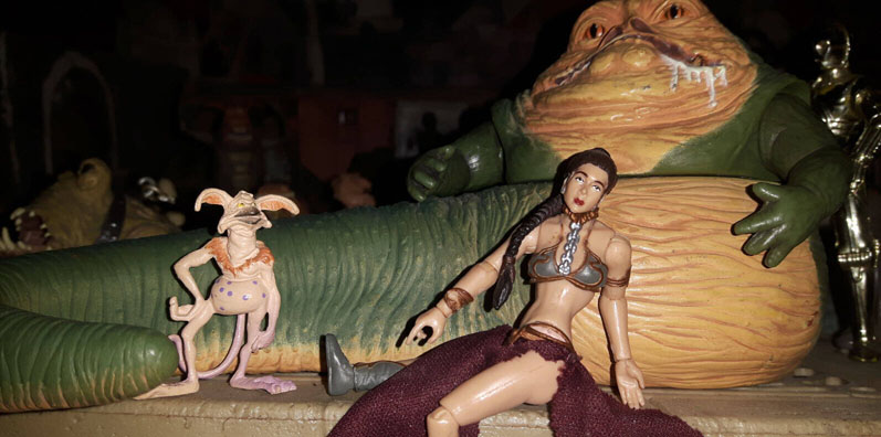 Princess Leia Organa Figure Slave Outfit Vintage Collection