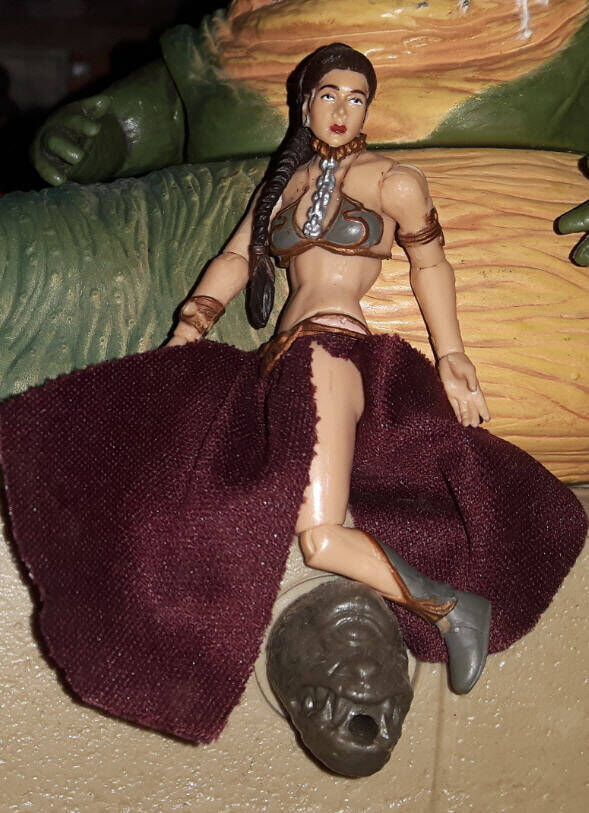 Princess Leia Organa Figure Slave Outfit Jabba's throne