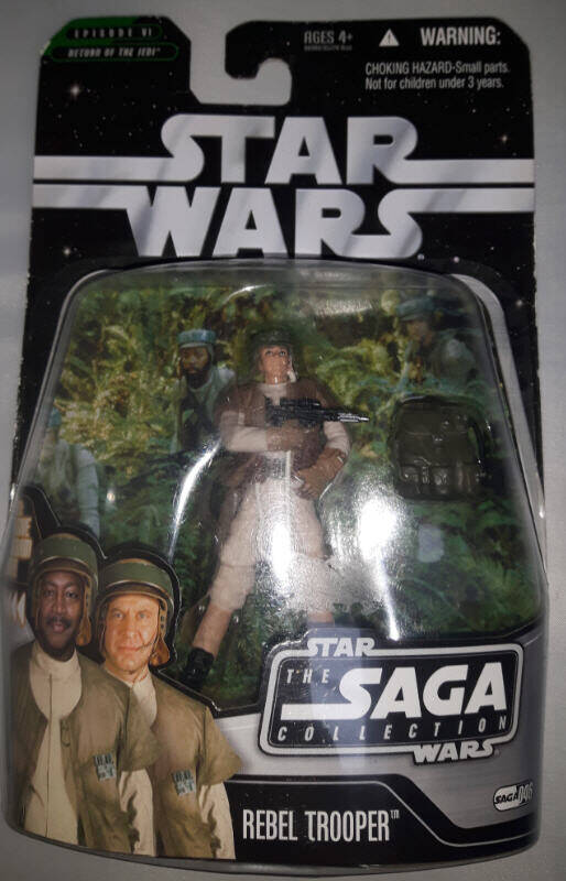Rebel Trooper Saga Collection carded figure