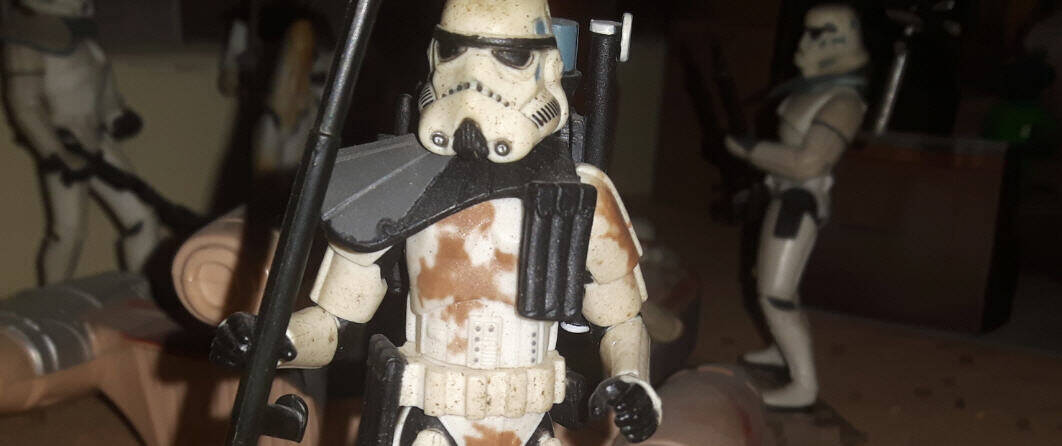 Sandtrooper Figure (Tatooine Patrol) - Power of the Jedi