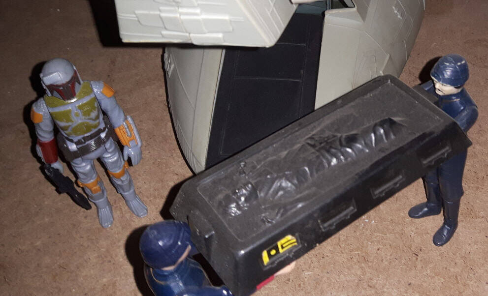 Slave One Kenner Carbonite Block