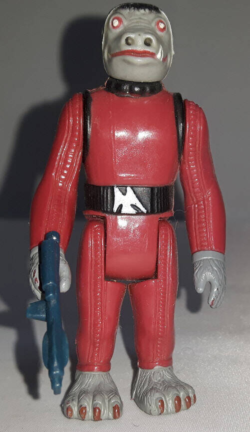 Snaggletooth Figure with Stormtrooper blaster