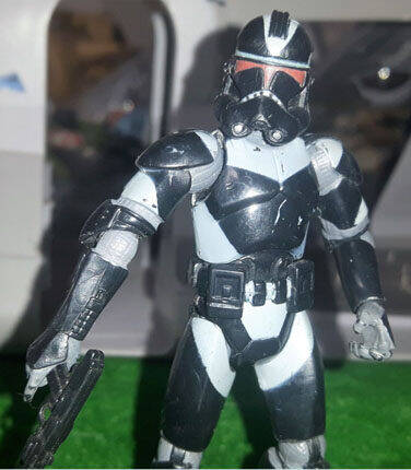 Utapau Shadow Trooper Figure Close Up