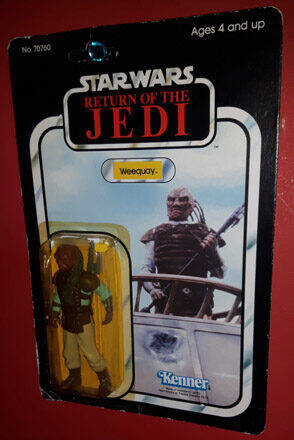 Weequay Figure MOC Kenner 77 back