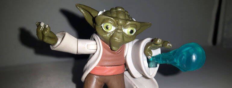 Yoda Figure Clone Wars Collection