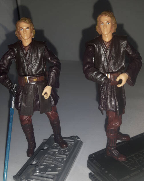 Anakin Skywalker Figure (Battle Of Coruscant) - Saga Collection, 2006 ...