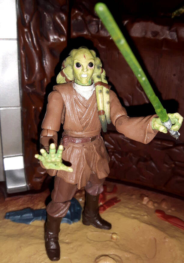 Kit Fisto Figure (Set 2 two-pack) - Legacy Collection, 2010 Action ...